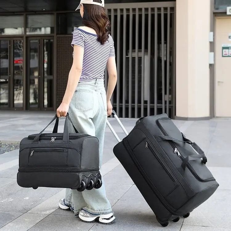 

Short Trip Large Capacity Lightweight Foldable Waterproof Luggage Bag for Students Living in Dormitories And Travelers