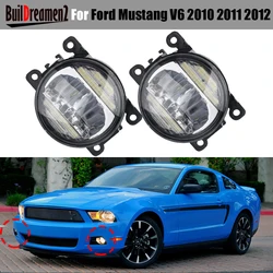 2IN1 Function Car 30W H11 LED Fog Light with DRL Daytime Running Lamp 2 Pieces For Ford Mustang V6 2010 2011 2012