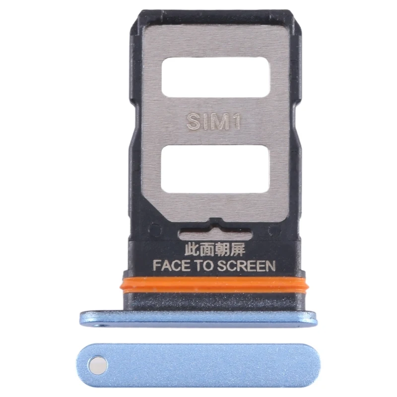 Dual SIM Card Tray For Xiaomi Redmi Note 12 Pro 5G Phone SIM1 + SIM2 Card Tray Adapter Replacement Part