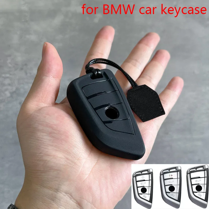 Soft TPU Car Remote Key Case Cover Shell Fob for BMW X1 X3 X5 X6 G20 G30 G01 G02 G05 F15 F16 G11 F48 1 3 5 6 7 Series Accessory