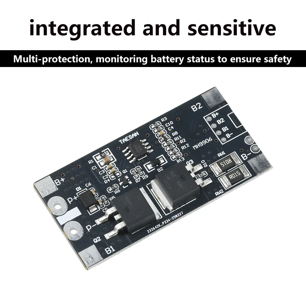 Panneau de Protection de batterie au Lithium 3S 12.6V, Module de Protection de batterie au Lithium 18650, Anti-surcharge et décharge excessive 7A