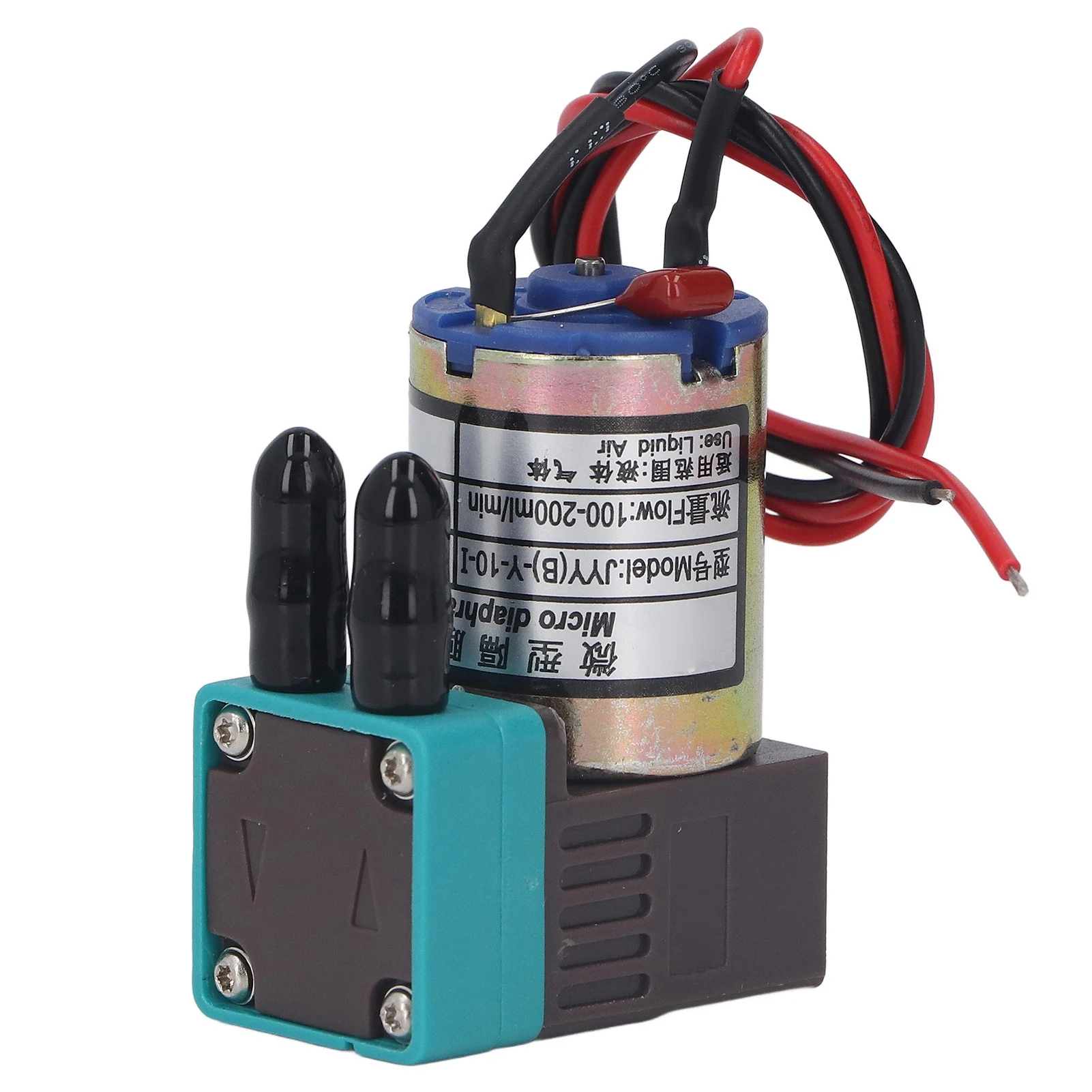 مضخة حبر الطابعة مضخة حبر الأشعة فوق البنفسجية 24 فولت 100 ‐ 200 مل / دقيقة جزء ملحقات الطابعة البلاستيكية المتدفقة للطباعة