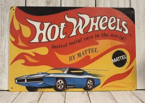 Tin Metal Sign Toy Cars Poster Garage Man Cave Authorized Dealer XZ
