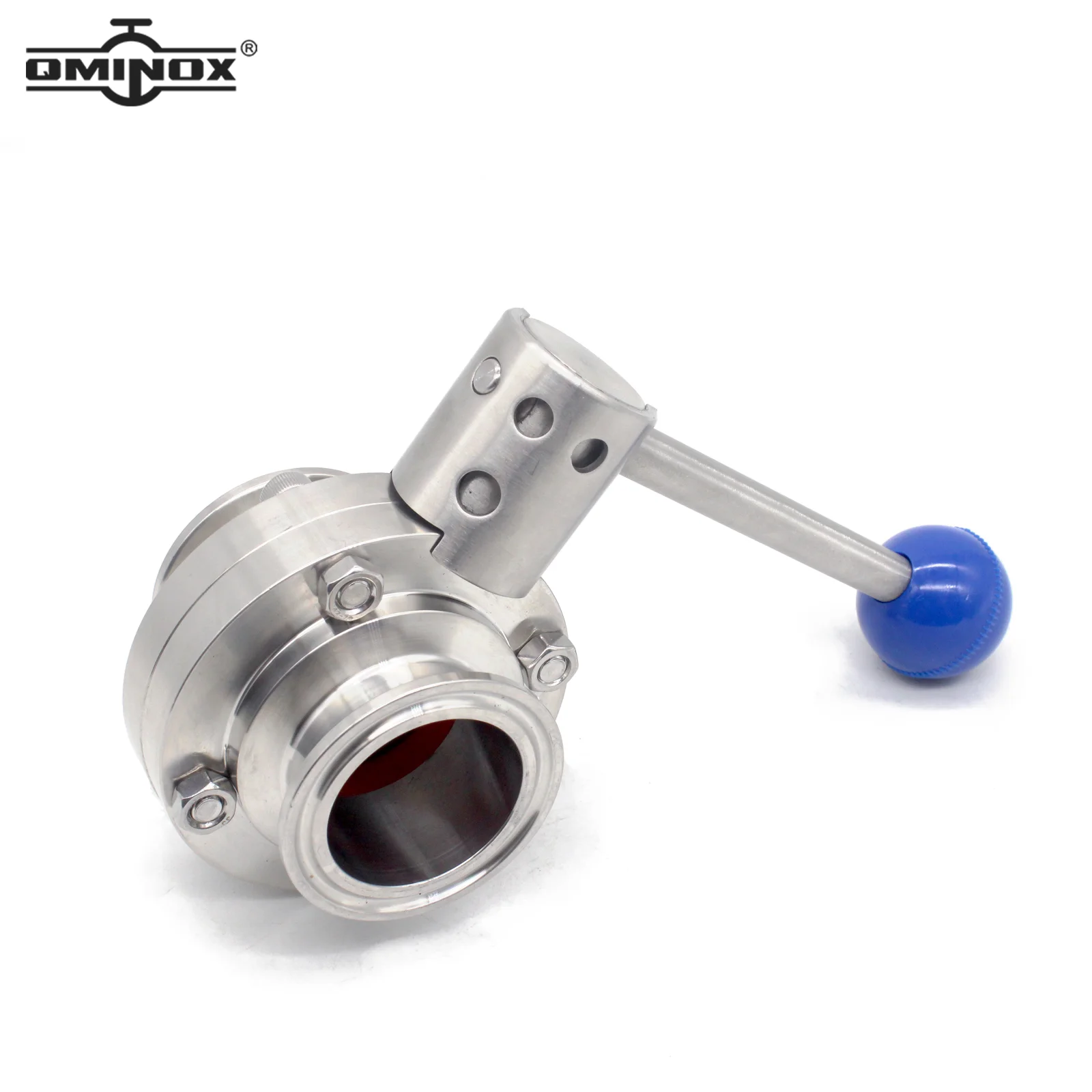 Stainless Steel Butterfly Valves SS304 Sanitary Butterfly Valve food grade with silicon seat seal SS304 Homebrew Butterfly Valve