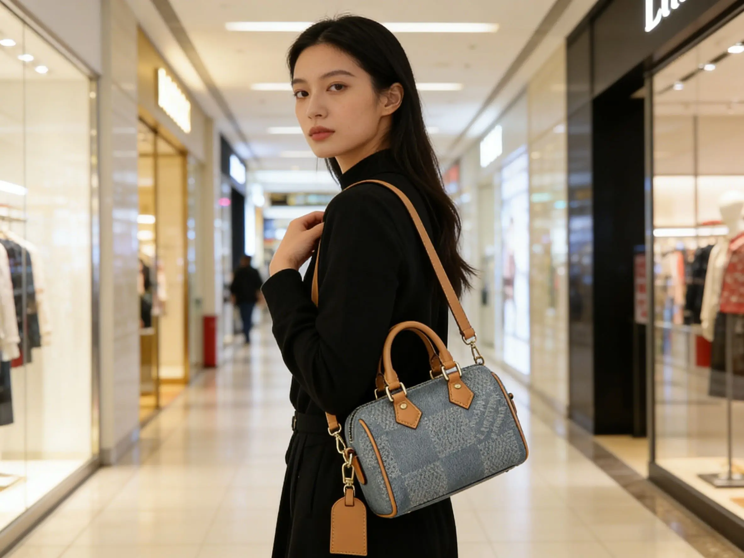 

Fashion Retro Denim Pillow Crossbody Bag Versatile Casual Shoulder Bag Handbag High Quality Messenger Bag