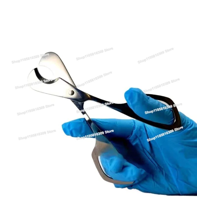 O-type Shearing Tool Waist Line Scissors, Mini Lamp Clamp DIY Burning Handmade Glass