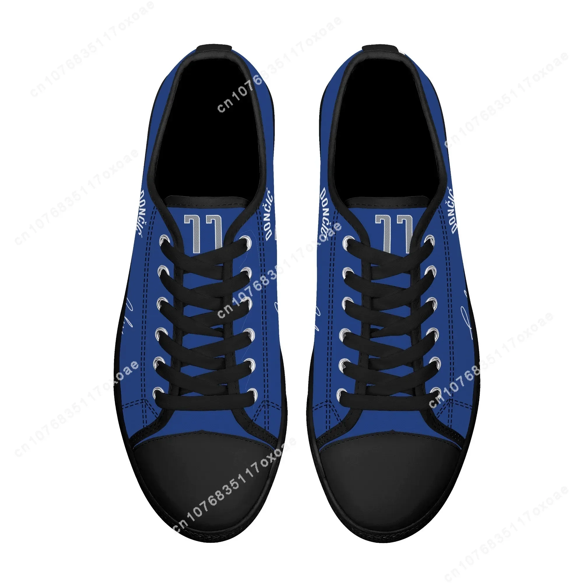 Dallas basketball Low Top Sneakers Mens Womens Teenager High Quality Luka Doncic NO 77 Canvas Sneaker Casual Shoes Custom Shoe