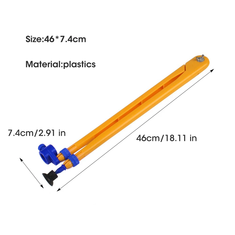 Teaching Dual-Use Compass,Math Supplies Aids,Adjustable Angle, Suitable For Chalk Whiteboard Pen Writing,ABS Material 2293