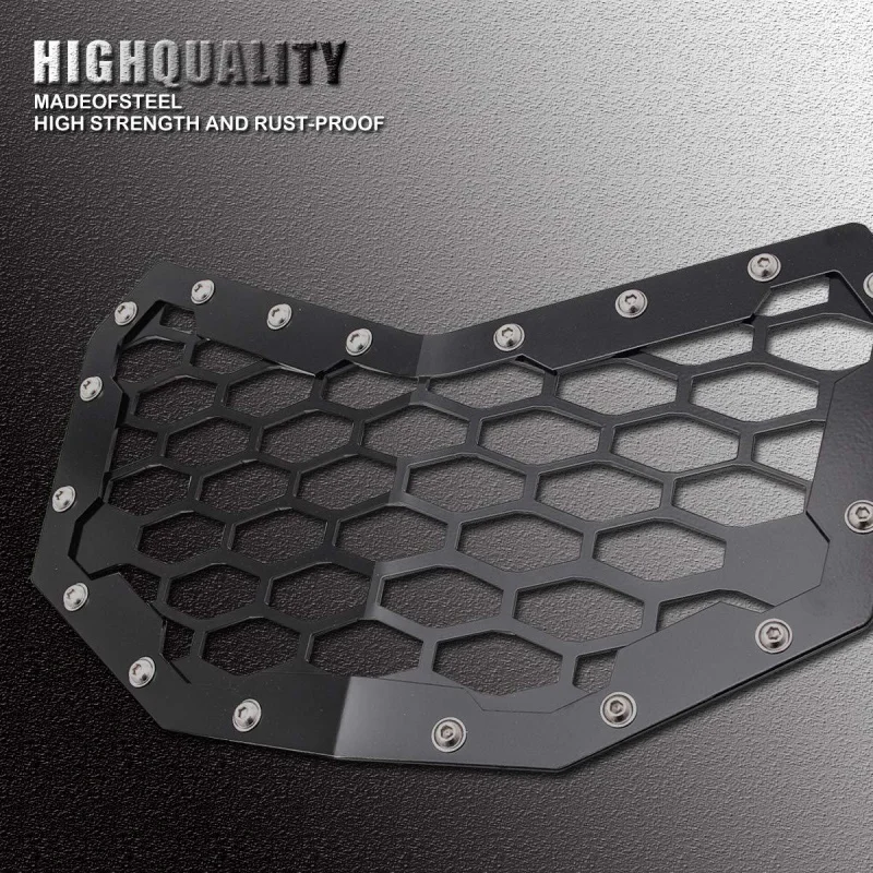 X3 Front Mesh Steel Grille Bumper Grille Applicable Can-Am Maverick X3 2016