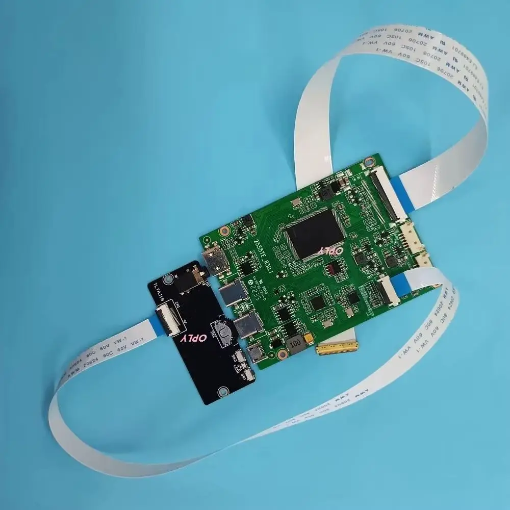 EDP Controller kit for LP133WH2 LP133WH3 LP140WH1 LP140WH2 1366x768 panel 2K mini USB Type-c Mini HDMI-compatible LCD LED