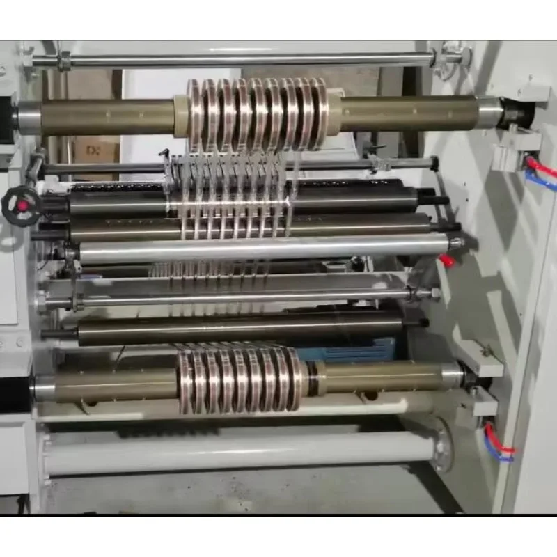 High Speed Paper Slitting Machine Tissue Jumbo Roll Paper Slitter Rewinder Widely Application A4 Paper Cutting Machine for Spain