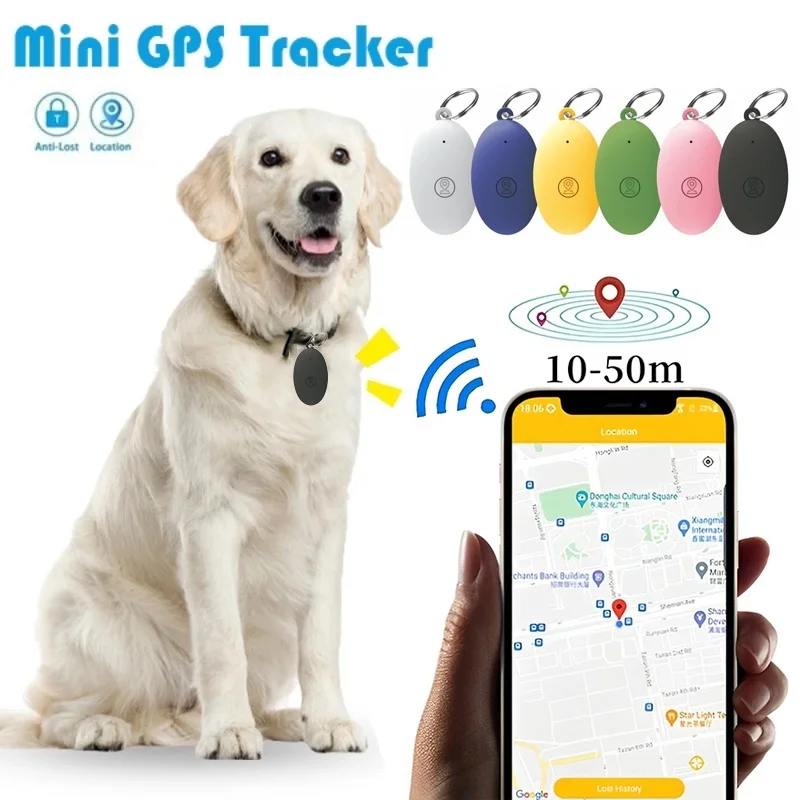 

Smart GPS Tracker Mini Anti-Lost Device Fashion Pets Anti Lost Alarm Wireless Child Bag Key Finder Reminder Locator Accessories
