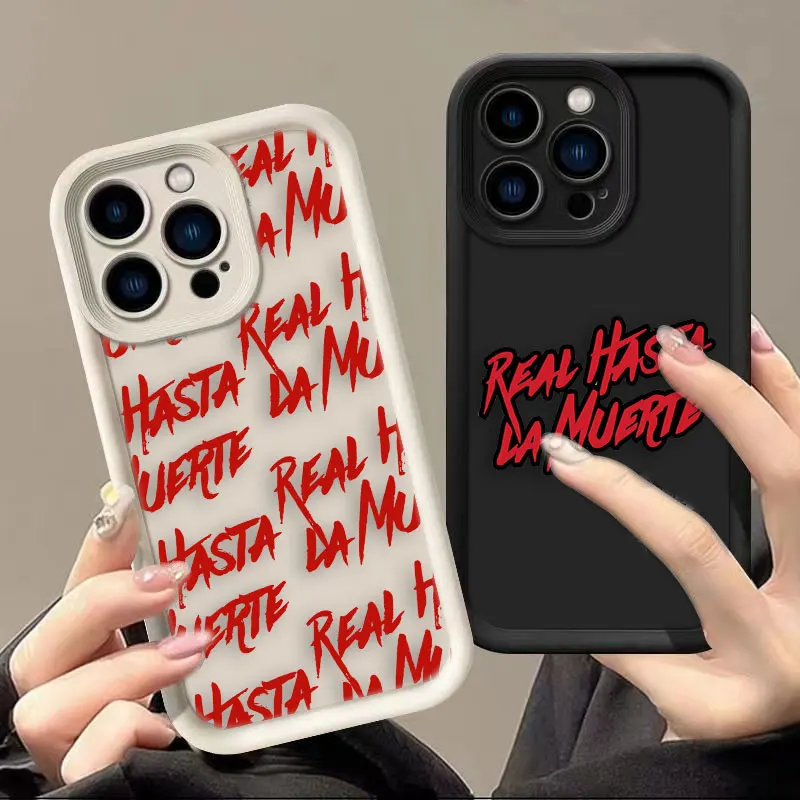 Phone Case For Xiaomi POCO X8 F8 F7 F5 F4 F3 C40 M6 M7 M8 X3 X4 GT X5 X6 X7 PRO Shell Capa Cover A-Anuel AA Real Hasta La Muerte