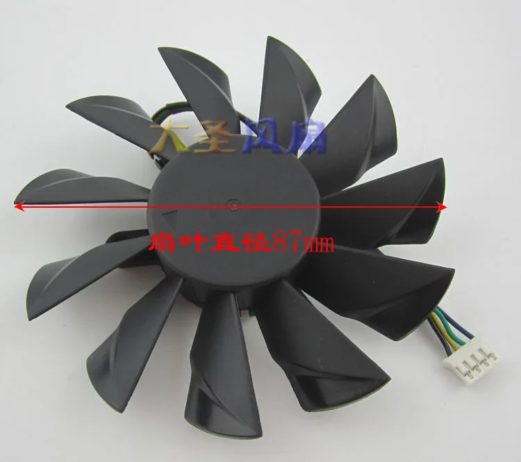 Originaler Lüfter für Grafikkarte PLA09215B12M 12V 0,35A