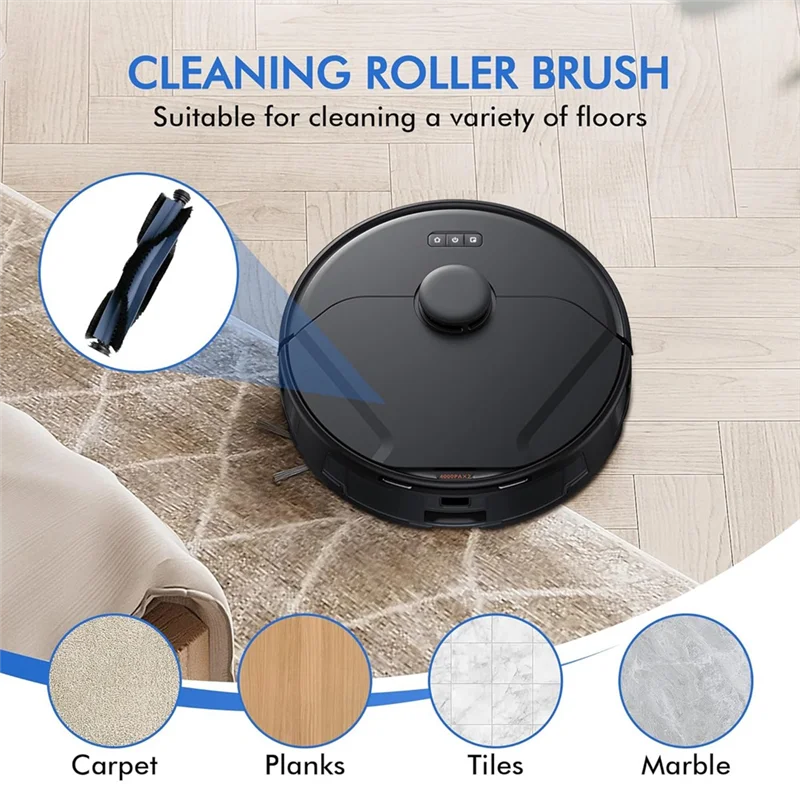 Accesorios de repuesto para Robot aspirador Eufy X10 Pro Omni, rollos de cepillo B47B