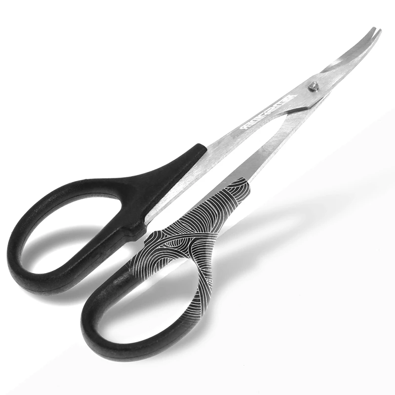 โลหะสแตนเลสสตีล RC รถกรรไกร Toll 74005 สําหรับ RC รถเรือ Body Shell Bodyshell กรรไกรโค้ง RC เครื่องมือ