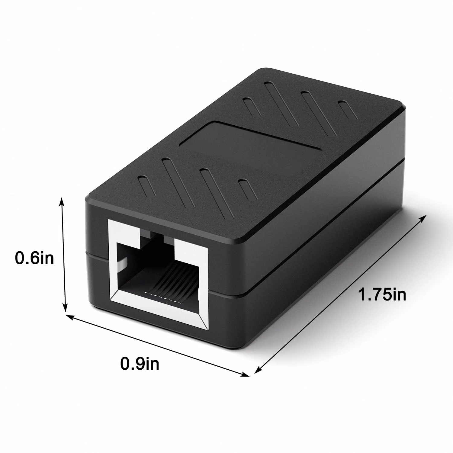 

Разъем удлинителя Ethernet в линейном соединителе для Cat8/Cat7/Cat6/Cat5e/Cat5, адаптер удлинителя Ethernet-кабеля «мама-мама»