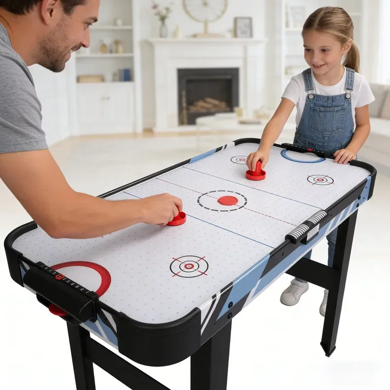 Standing air hockey table household parent-child interactive games can be customized fiberboard material entertainment