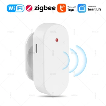 Tuya Zigbee/WiFi มนุษย์ Presence เครื่องตรวจจับ MmWave Radar Motion Sensor ความสว่างการตรวจจับสนับสนุน Zigbee 2mqtt Home Assistant