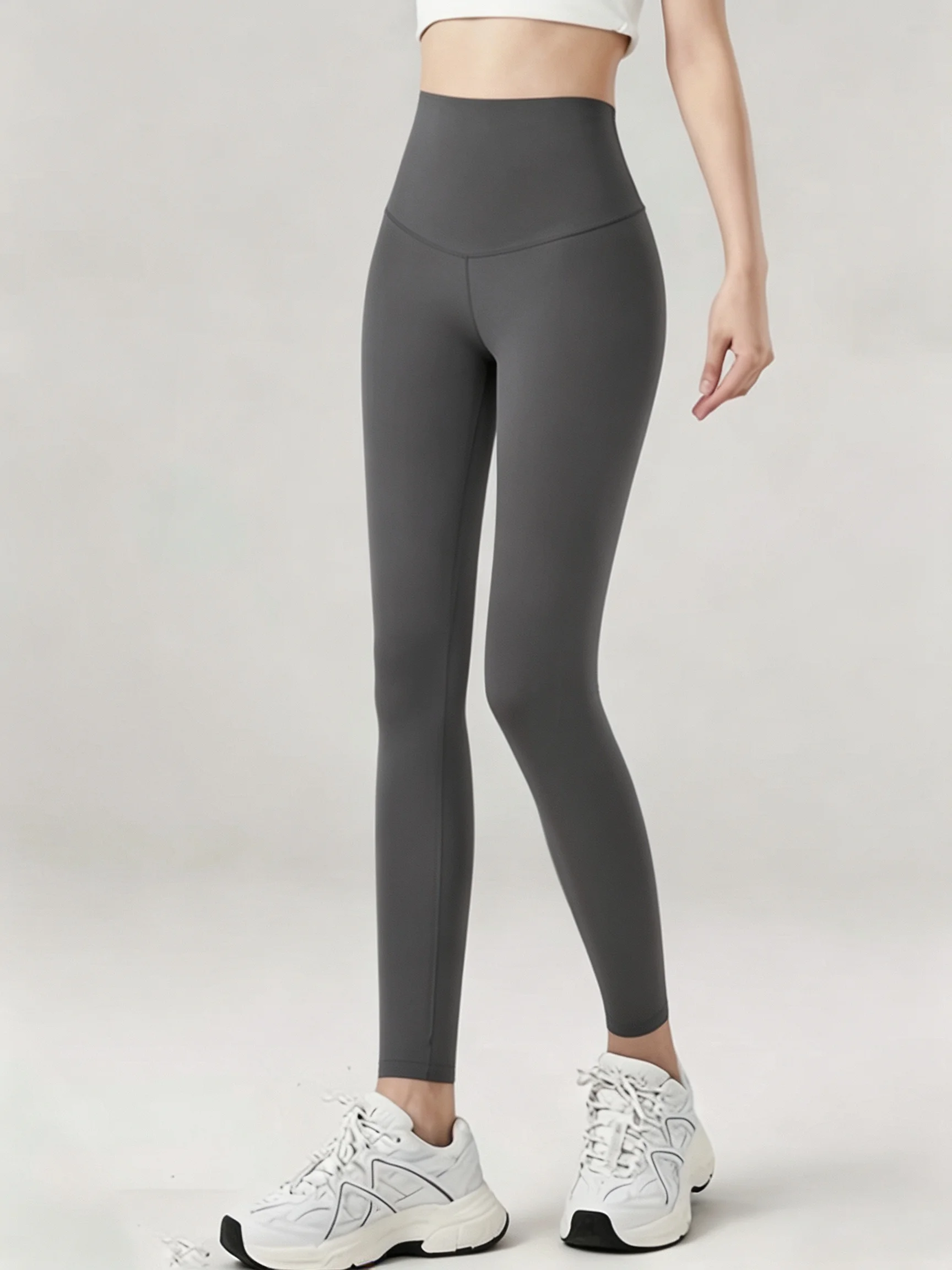1 Stück Damen-Formhose mit hoher Elastizität, ultradünne Sommer-Outdoor-Leggings, alltagstauglich und lässig. – Detail 4