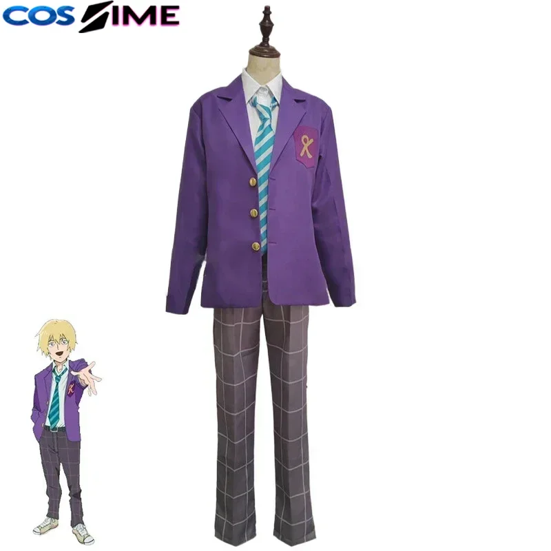 

Anime Mob Psycho 100 Hanazawa Teruki Cosplay Party Coat Shirt Pants Halloween Carnival Uniforms Custom Made