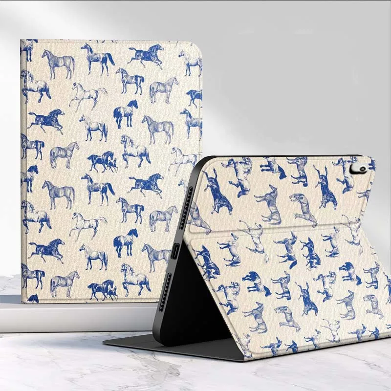 Art Horse Pattern For Xiaomi Poco Redmi Pad 2 4 5 6 6S 7 7S SE Pro Ultra Max 14 11 8.8 11.2 12.5 Inch Tablet Case