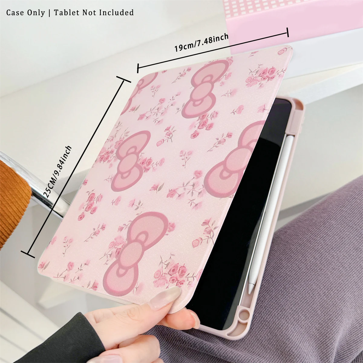 360 ° Rotating Foldable Case to Easily Protect Your Pad: Compatible with iPad Air 6,Air 5,4,10,2024,air m3/a16 2025
