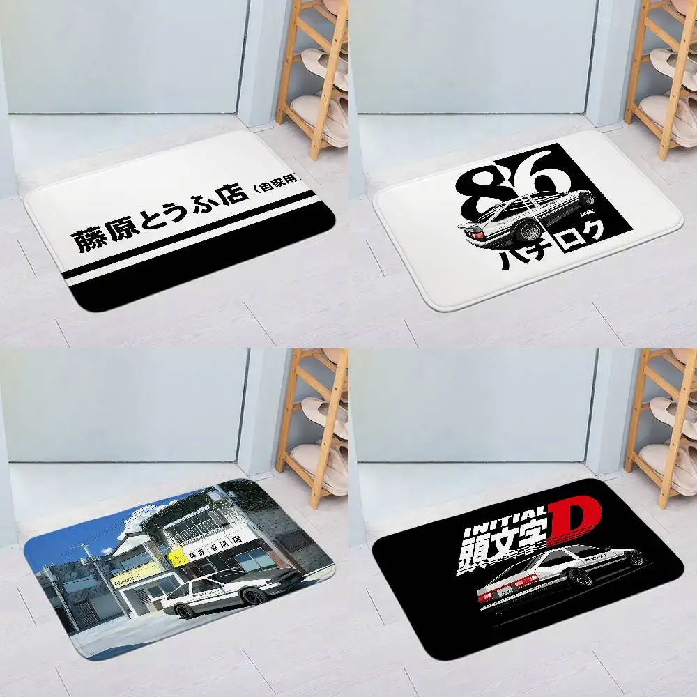 Coole I-Initial D Bodenmatte, Wohnzimmerteppich für Schlafzimmer, Willkommensmatte, Outdoor-Teppich