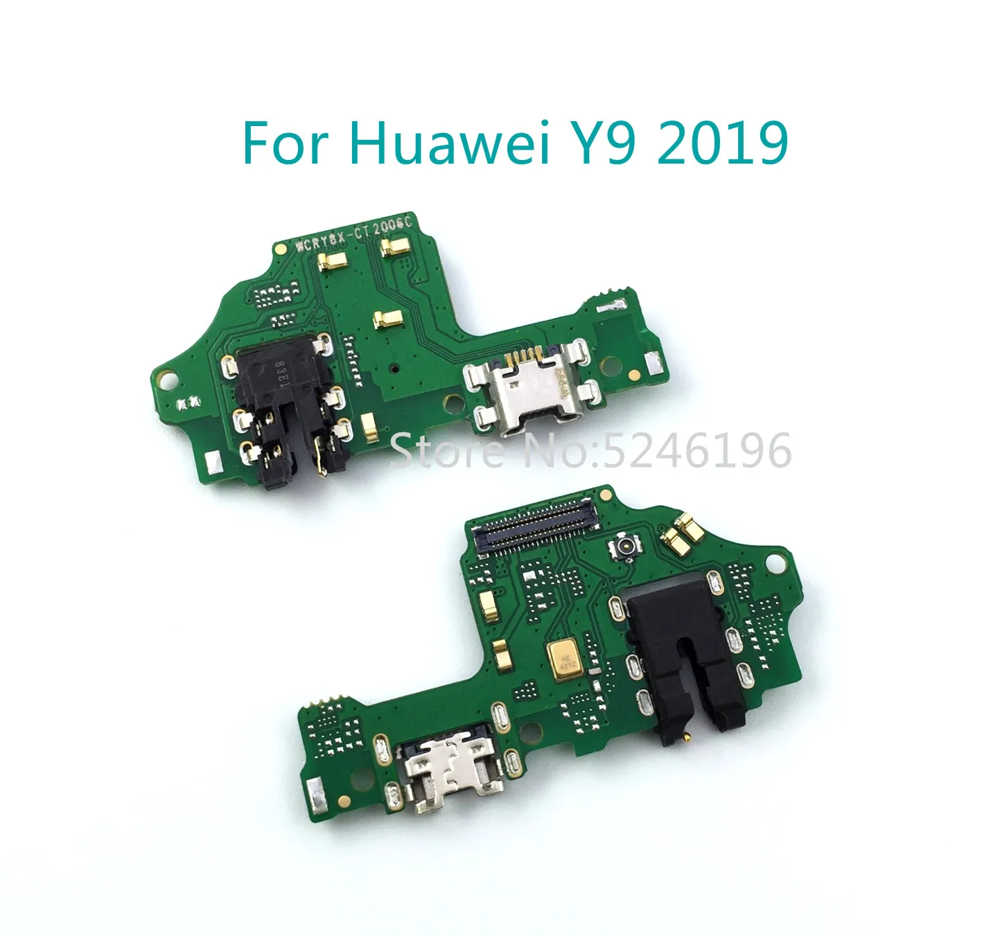 

1 шт., разъем для зарядного USB-порта для Huawei Y9 2019