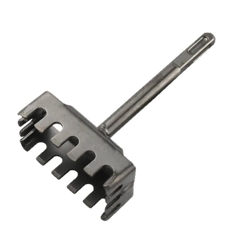 Wire box slotter, square, round handle, efficient cutting, durable, wire box slotter, cement wall, precision wire box