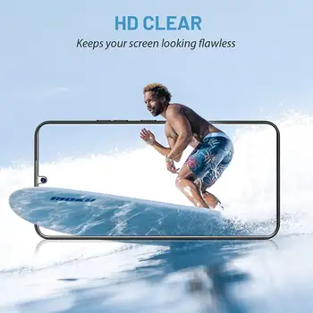 2/4 ks 9H tvrzené sklo pro Samsung Galaxy S22 5G - průhledná fólie s ochranou proti otiskům prstů a nárazům 8 nejlepší prodej Ochranná fólie na displej Samsung Galaxy S22 - №2