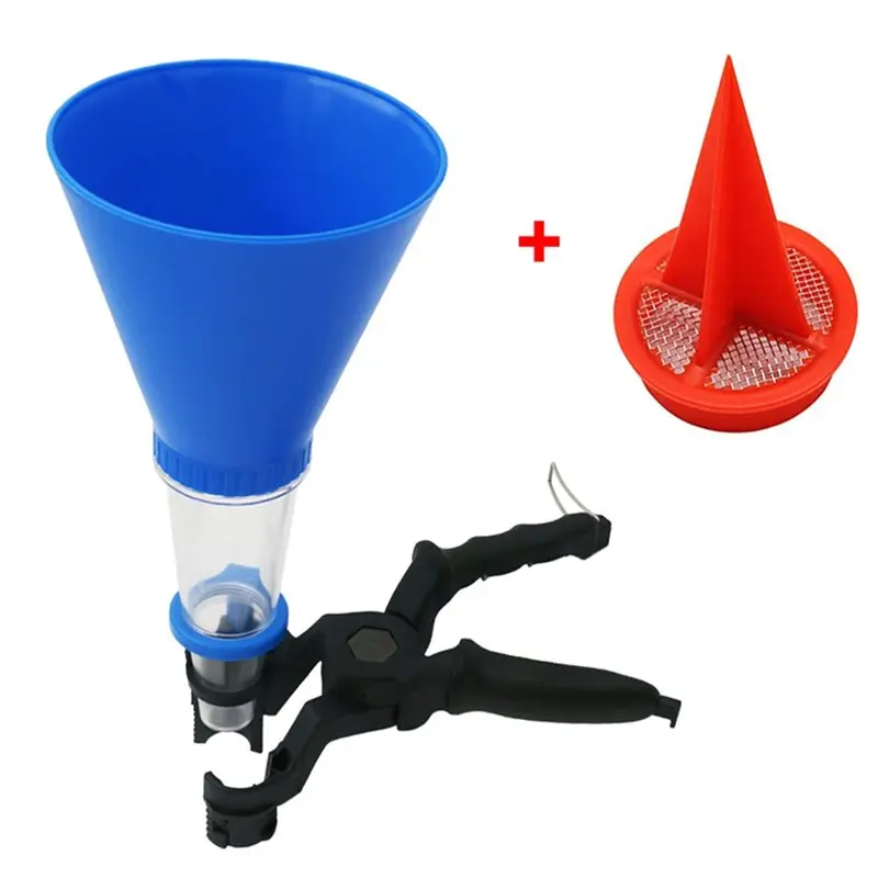 مجموعة تعبئة زيت المحرك العالمية، محولات قابلة للتعديل، مجموعة معدات تغيير الزيت