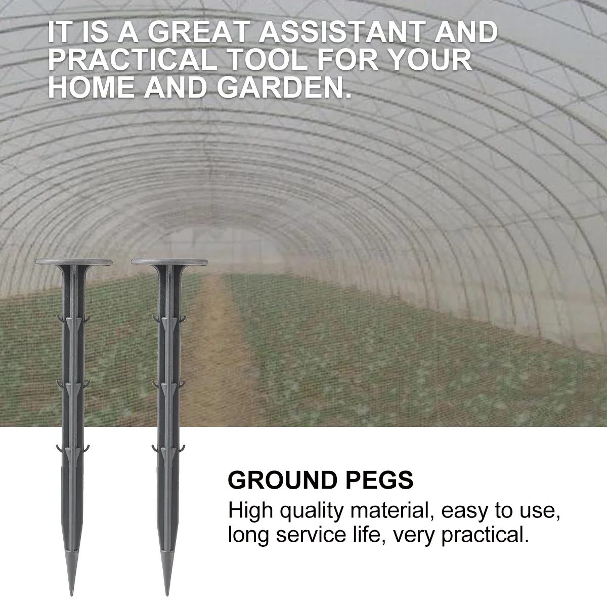 50 pcs Outdoor Patio Replacement Umbrella Halloween Christmas New Year Garden Nail Stake Garden Ground Nails Garden Ground Peg