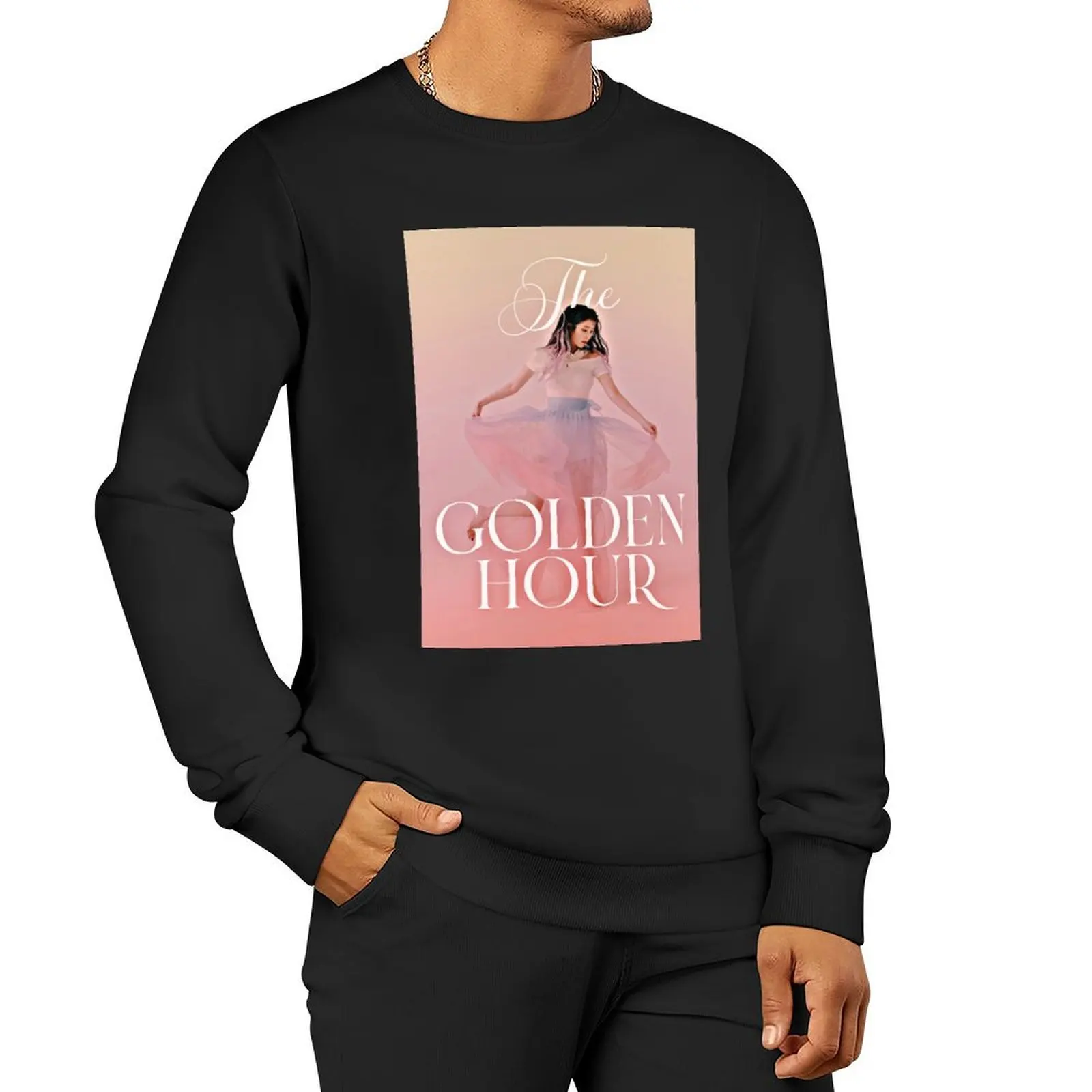 iu the golden hour Pullover Hoodie anime clothing hooded shirt autumn sweatshirt