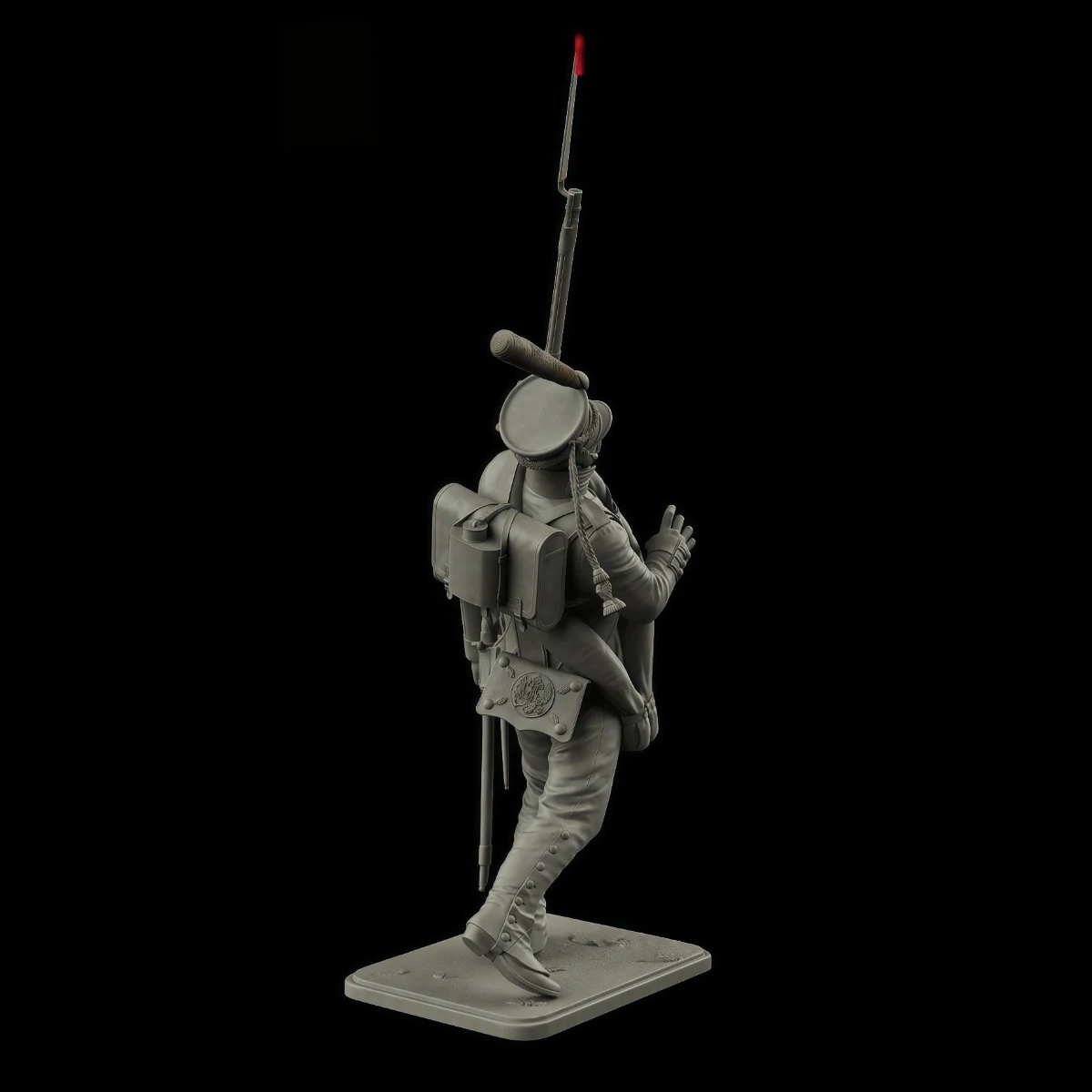 

Набор неокрашенных моделей из смолы, 75 мм, на военную тематику, солдат Гвардейского полка Преобразовского, в разобранном и неокрашенном виде, GK.