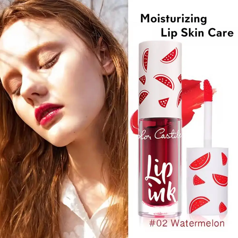 Mirror Water Lip Gloss Lips Makeup Velvet Waterproof Long Lasting Moisturizing Lip Tint Not Stick Cup Liquid Lipstick Cosmetic