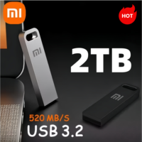 Xiaomi USB 3.2 Flash Drive 2TB Super High Speed Transfer Metal Mini U Disk Pen Drive Type C Memory Waterproof Disk SSD U Drive