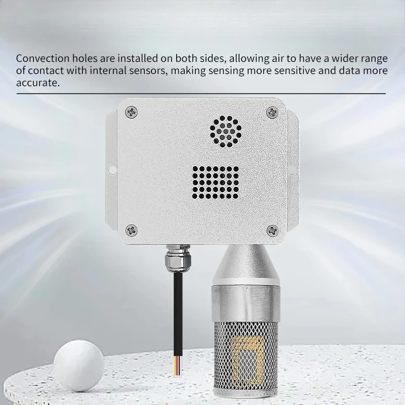 Temperature and Humidity Sensor: RS485 Communication Wall-mounted Ducted Voltage and Current Output Transmitter