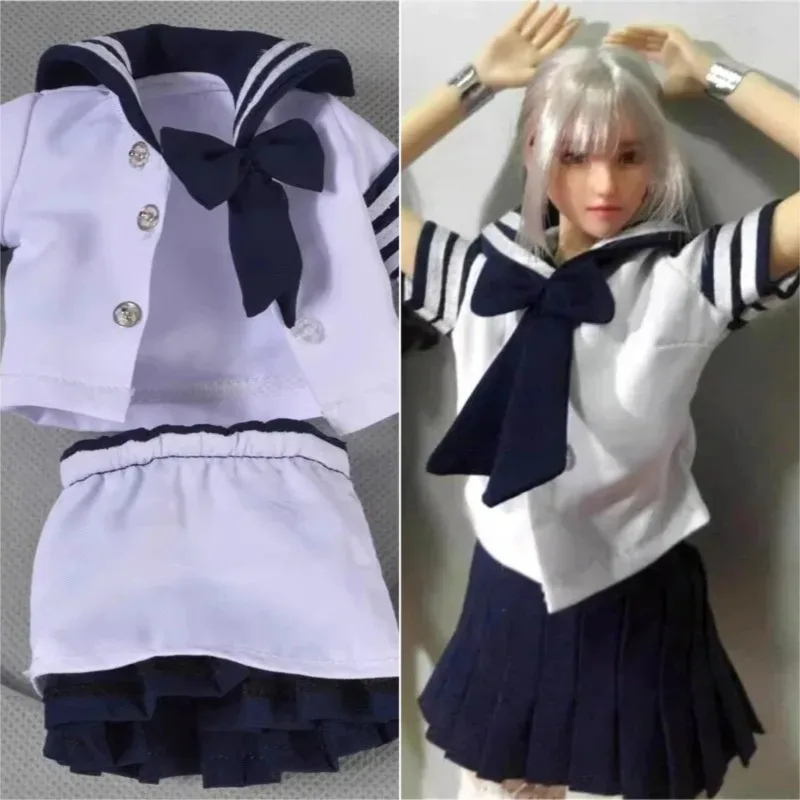 

В наличии масштаб 1/6, женская академическая атмосфера, одежда, школьная форма, модель солдата для 12 дюймов Phicen Toys, украшение для тела