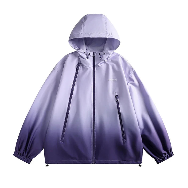 

New High-quality Sports Leisure Jacket Spring Autumn Hooded Outdoor Windproof and Breathable Men's Fashionable Thin Jacket