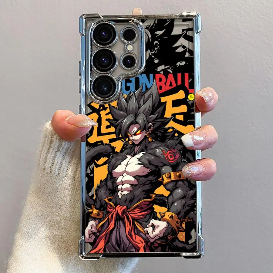 Weiche Handyhülle für Samsung Galaxy S24 S23 S25 Edge S21 Plus S22 Ultra S20 FE Dragon Ball Comics Goku