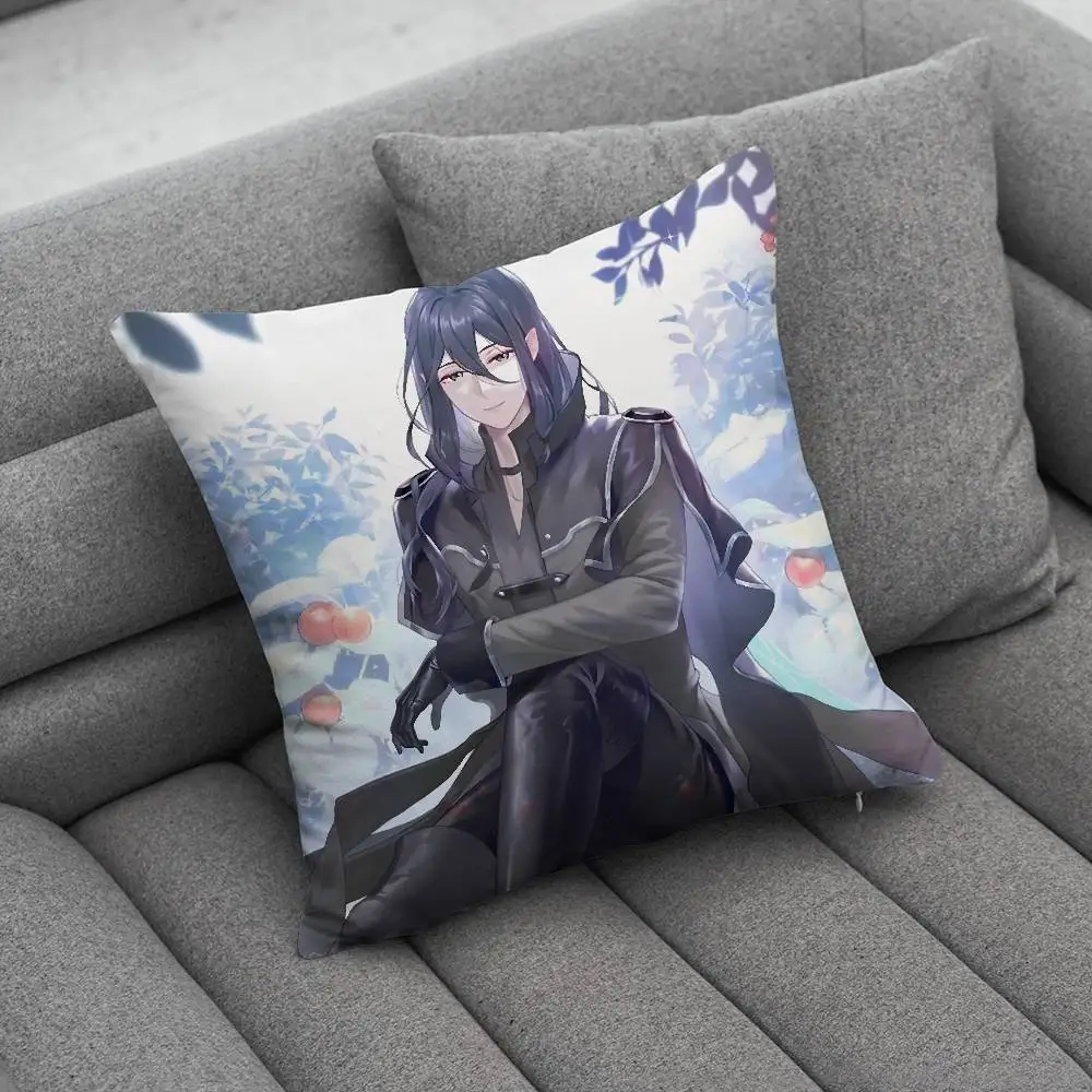 S-Shall fen shall and A-Ann halford Print Pattern Sofa Cushion Cover Pillowcase Home Party Car Bedding