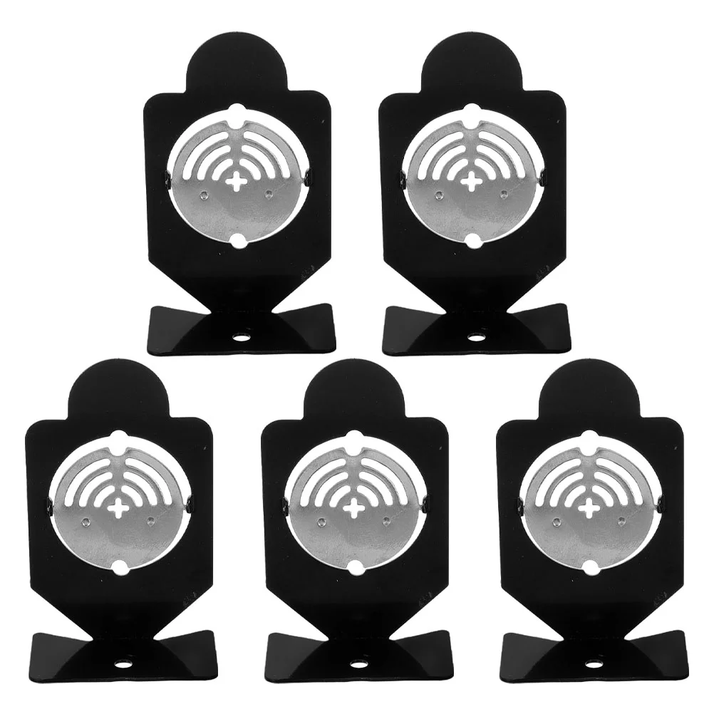 

5 PCS Rotating Target Shooting Scoring Targets Rotatable Metal for Outdoor Child