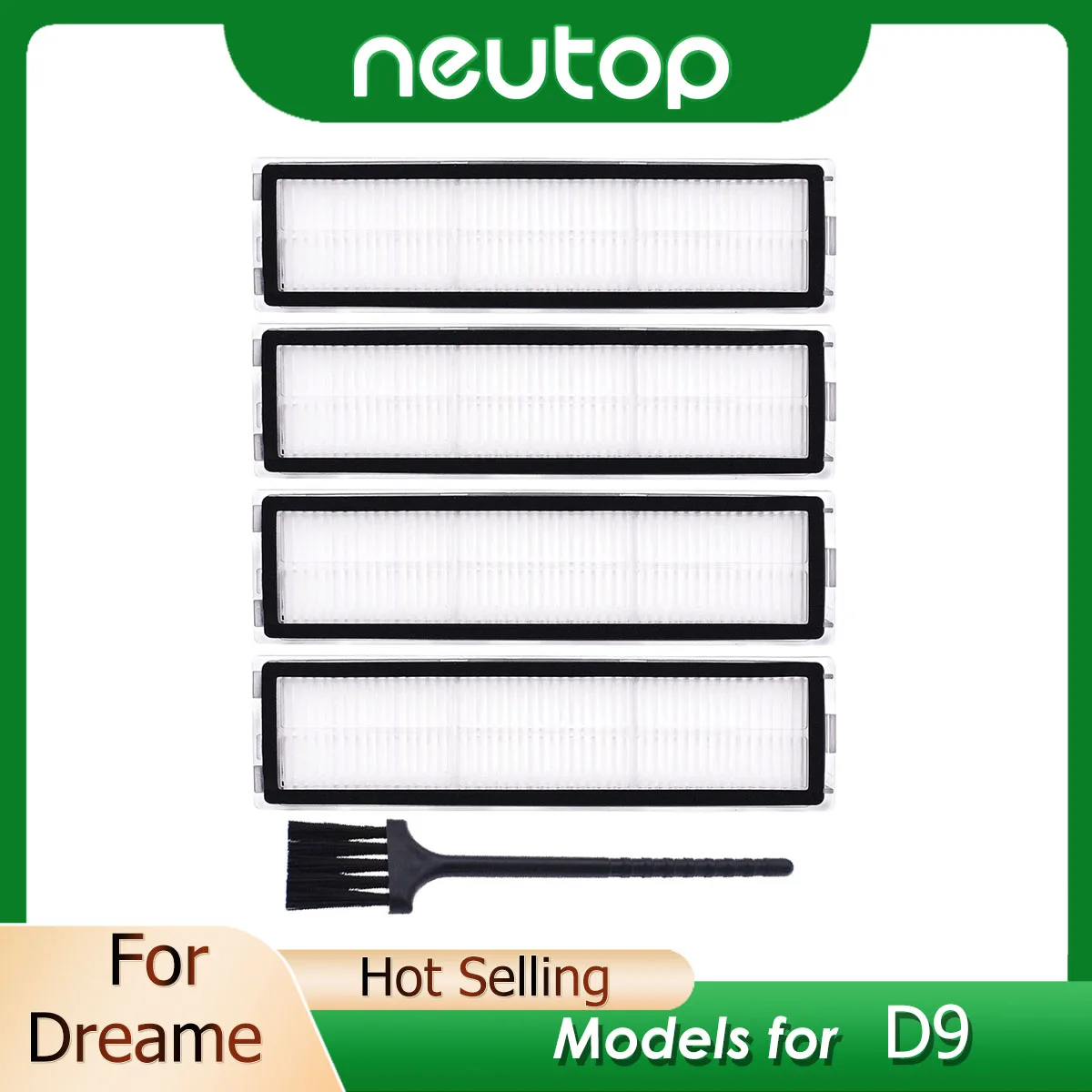 Filtro HEPA Compatible con Xiaomi Dreame Bot D9 L10 PRO piezas de repuesto de aspiradora