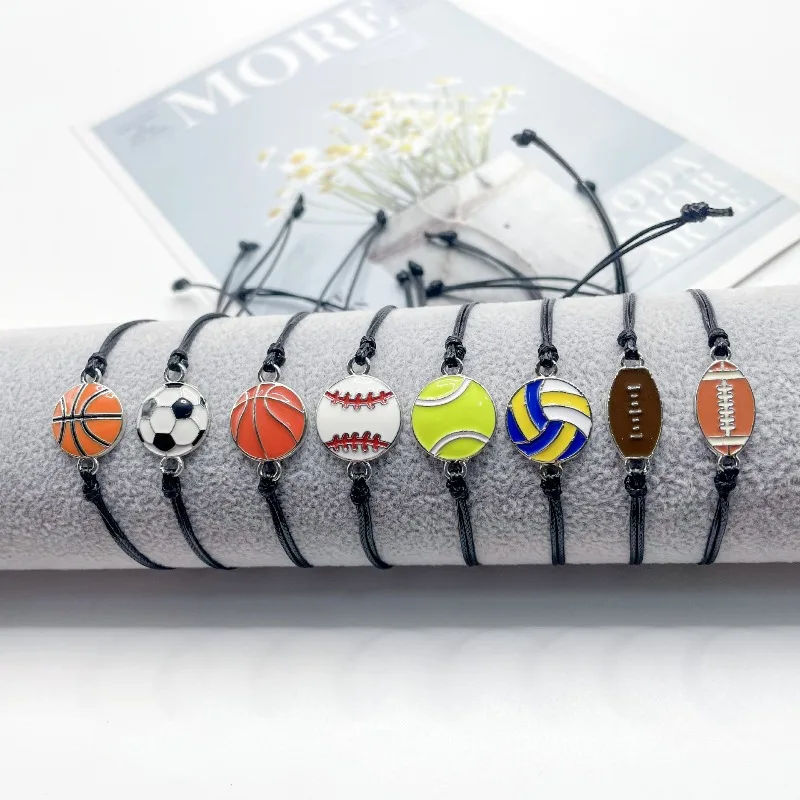 Handmade Wax Thread Ball-themed Souvenirs Sports Events Material Sports Balls Logo Personalized Decorative Items Fan Activities.