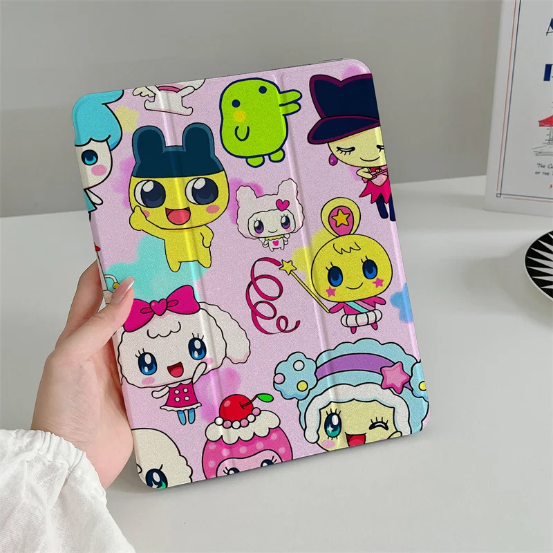 

Kawaii Animal Tablet Case For iPad 11 Pro 11 inch Air 2025 iPad Air 5/4 10.9 10.2 9.7 inch 10.5 mini 7 6 Cover with Pen Holder