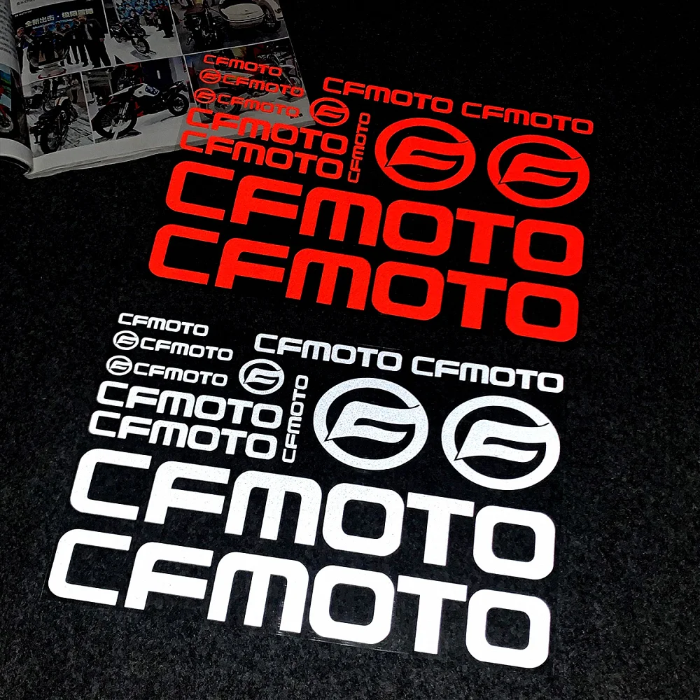 For CFMOTO LOGO Sticker Motorcycle Accessories CF MOTO MT NK SR SS CLX 800MT 800NK 450MT 450SR 450SS 800 700 650 450 300 250 150