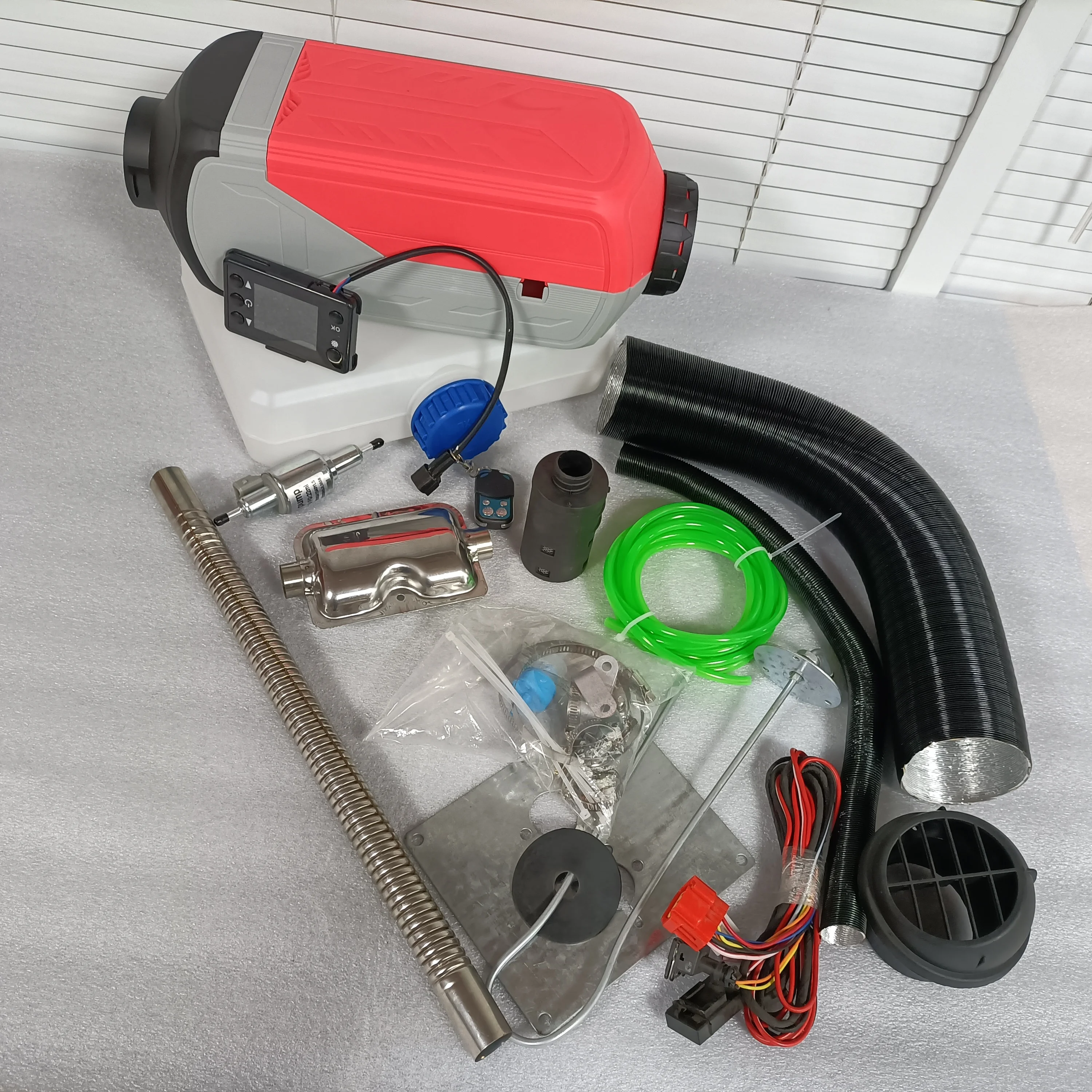 

12 В/24 В 5 кВт дизельный обогреватель черный портативный стояночный обогреватель автомобиля