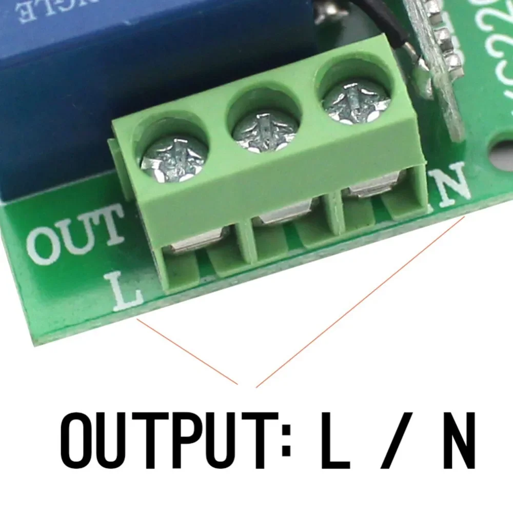 220V 433 Mhz uniwersalny bezprzewodowy pilot przełącznik 1 kanał przekaźnikowy odbiornika moduł RF 433 Mhz zdalne sterowanie