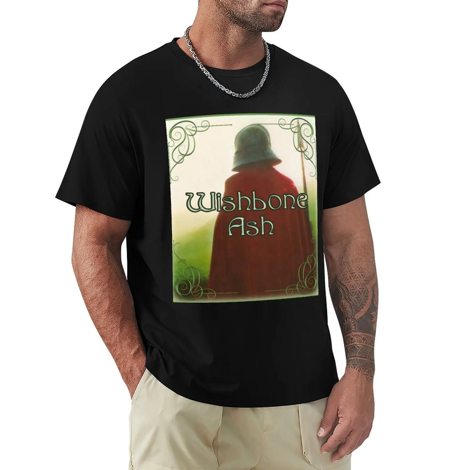 Wishbone Ash T-Shirt Casual Fashion Short Sleeve Cotton T-Shirt